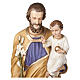 Figura Święty Józef z Dzieciątkiem 160 cm włókno szklane, NA ZEWNĄTRZ s8