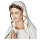 Nossa Senhora de Lourdes 160 cm fibra de vidro PARA EXTERIOR s6