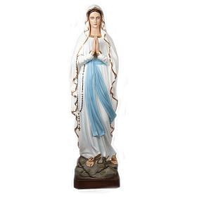 Our Lady of Lourdes Fiberglass Statue 160 cm for OUTDOORS