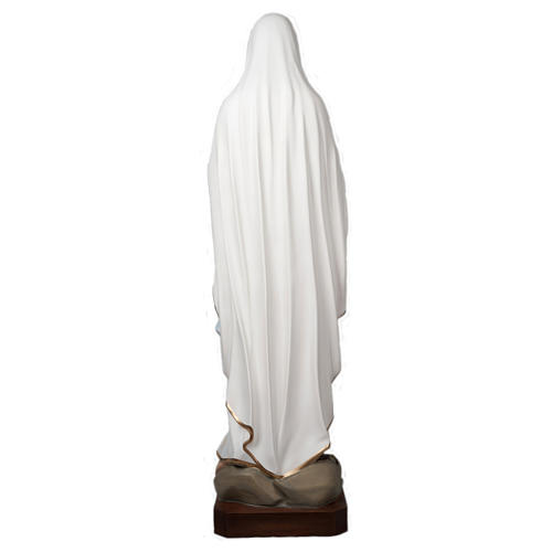 Our Lady of Lourdes Fiberglass Statue 160 cm for OUTDOORS 9