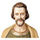 Statue of St. Joseph the Worker in fibreglass 100 cm for EXTERNAL USE s2