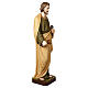 Statue of St. Joseph the Worker in fibreglass 100 cm for EXTERNAL USE s6