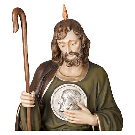 Statue of St. Jude the Apostle in fibreglass 160 cm for EXTERNAL USE