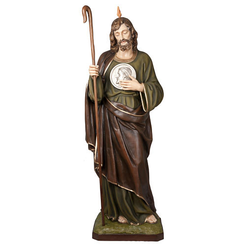 Statue of St. Jude the Apostle in fibreglass 160 cm for EXTERNAL USE 1