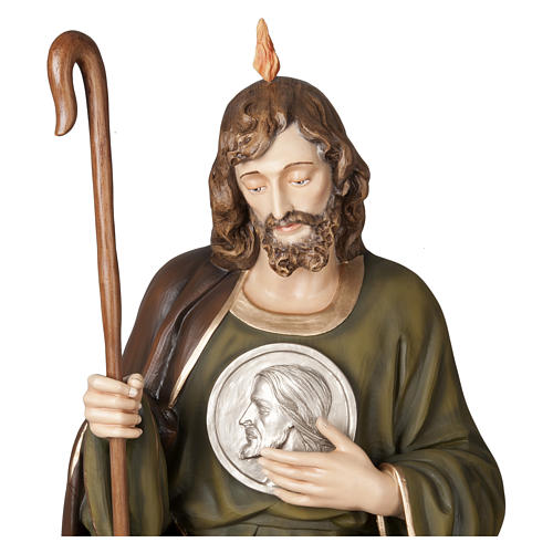 Statue of St. Jude the Apostle in fibreglass 160 cm for EXTERNAL USE 2