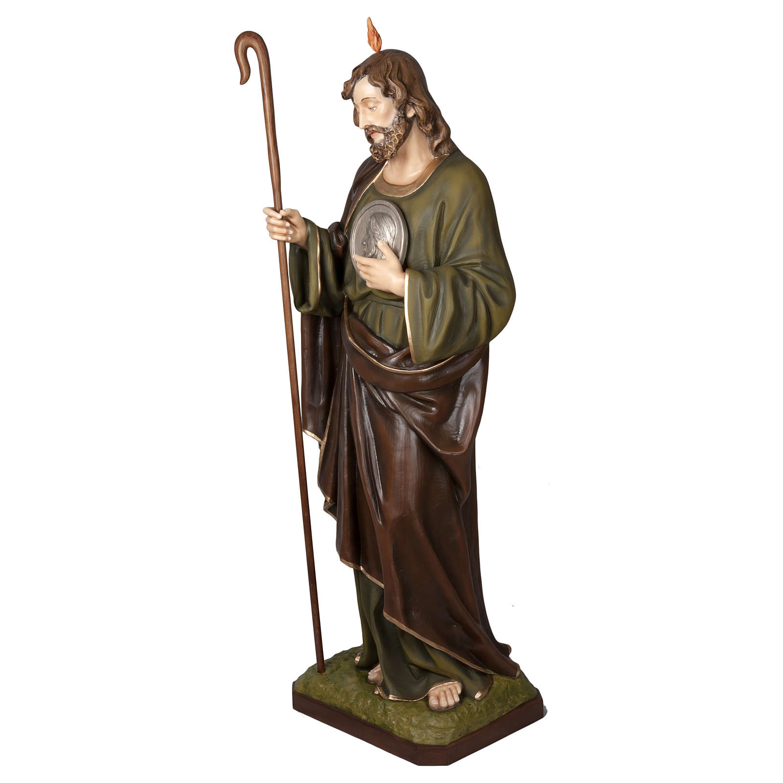 St. Jude Thaddeus Statue Fiberglass 160 cm for OUTDOORS online sales