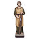 Statua San Giuseppe falegname 80 cm fiberglass PER ESTERNO s1