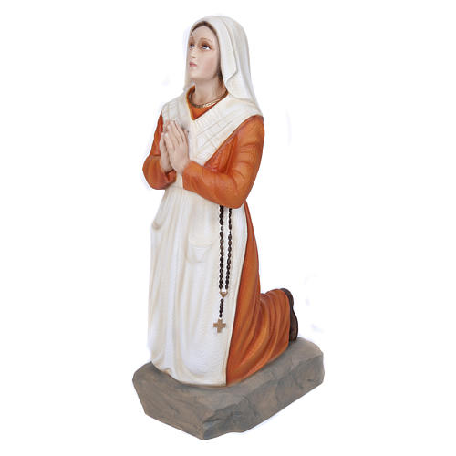 Statue Heilige Bernadette 50cm Fiberglas AUSSENGEBRAUCH 1