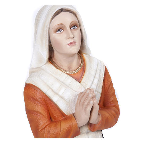 Statue of St. Bernadette in fibreglass 50 cm for EXTERNAL USE 2