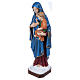 Statue of Our Lady of Consolation in fibreglass 80 cm for EXTERNAL USE s4