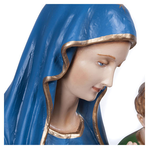 Estatua Virgen Consolada 80 cm fibra de vidrio PARA EXTERIOR 5