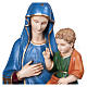 Statua Madonna Consolata 80 cm vetroresina PER ESTERNO s2