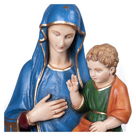 Statue Our Lady of Consolation in Fiberglass 80 cm FOR OUTDOORS
