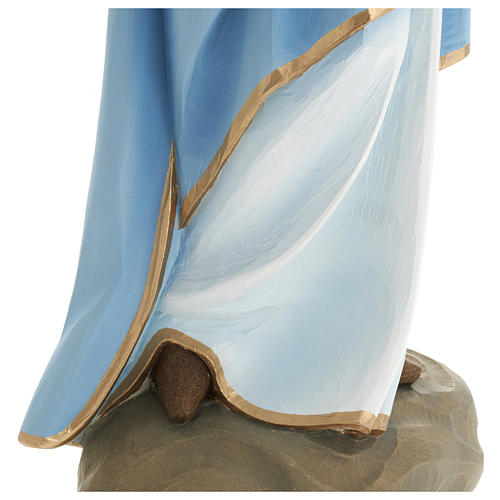 Statue of the Virgin Mary with Baby Jesus in fibreglass 60 cm for EXTERNAL USE 9