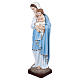 Statue of the Virgin Mary with Baby Jesus in fibreglass 100 cm for EXTERNAL USE s3