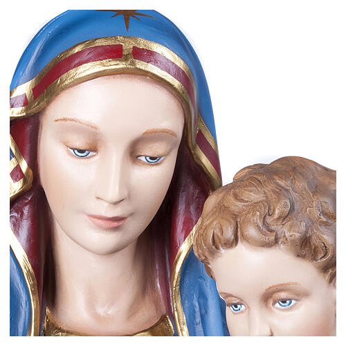 Statue of Our Lady of Consolation in fibreglass 130 cm for EXTERNAL USE 4