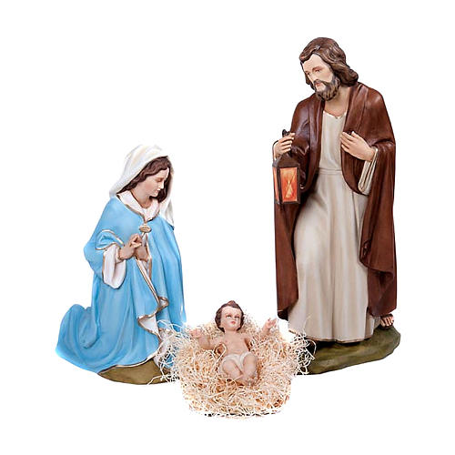 Nativity Scene in Fiberglass 80 cm FOR OUTDOORS 1