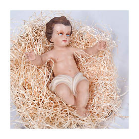 Statue of Baby Jesus in fibreglass 40 cm for EXTERNAL USE
