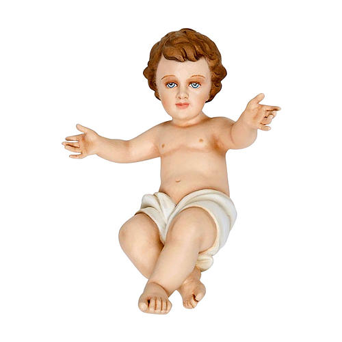 Statue of Baby Jesus in fibreglass 40 cm for EXTERNAL USE 1