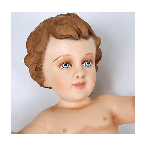 Statue of Baby Jesus in fibreglass 40 cm for EXTERNAL USE 4