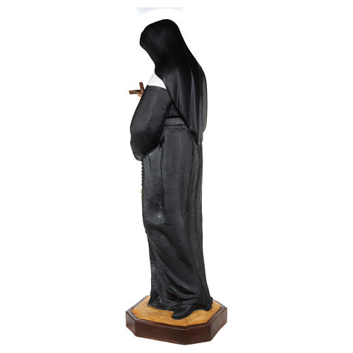 Statue of St. Rita of Cascia in fibreglass 100 cm for EXTERNAL USE 8