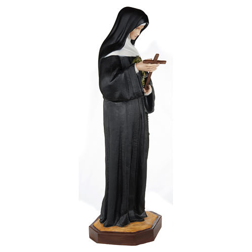 Statua Santa Rita da Cascia 100 cm fiberglass PER ESTERNO 5