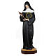 Saint Rita of Cascia Fiberglass Statue 100 cm FOR OUTDOORS s1