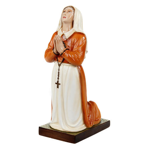 Statue of St. Bernadette in fibreglass 35 cm for EXTERNAL USE 1