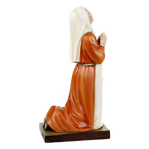 Statue of St. Bernadette in fibreglass 35 cm for EXTERNAL USE 3