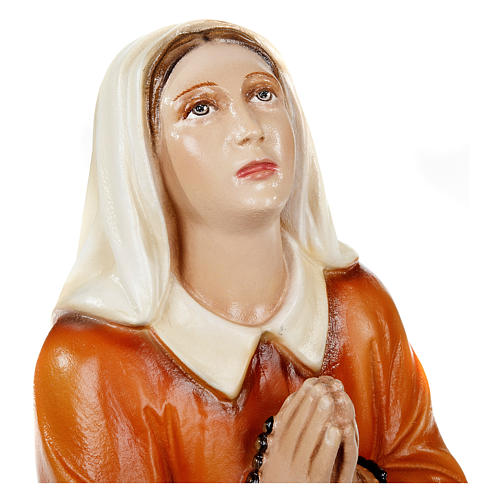Statue of St. Bernadette in fibreglass 35 cm for EXTERNAL USE 4