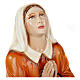 Statue of St. Bernadette in fibreglass 35 cm for EXTERNAL USE s4