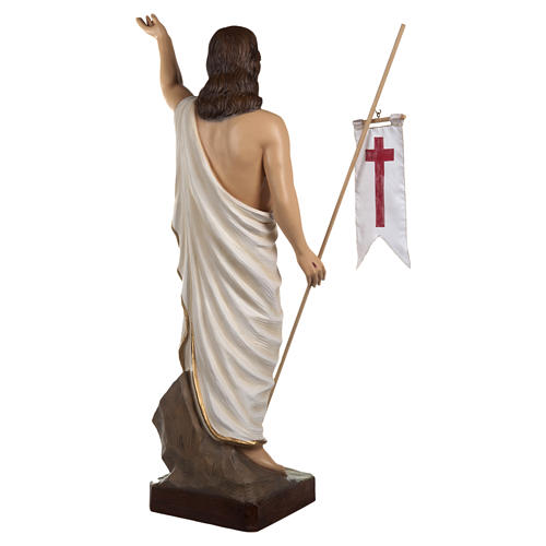 Statue of Resurrected Christ in fibreglass 85 cm for EXTERNAL USE 11