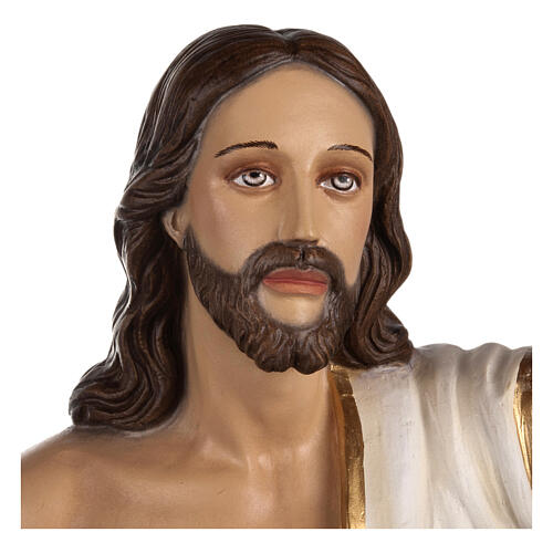 Statue of Resurrected Christ in fibreglass 85 cm for EXTERNAL USE 3