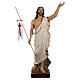 Statue of Resurrected Christ in fibreglass 85 cm for EXTERNAL USE s1