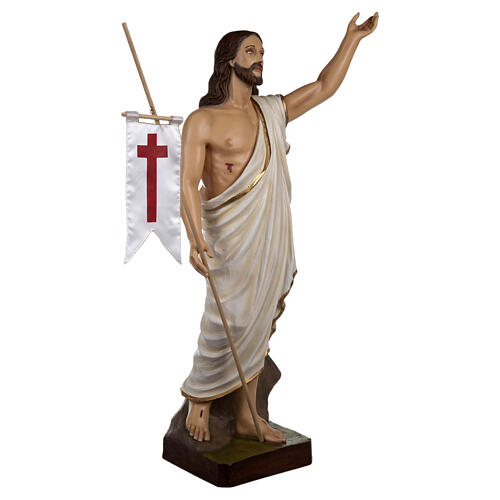 Figura Chrystus Zmartwychwstały fiberglass 85 cm NA ZEWNĄTRZ 6