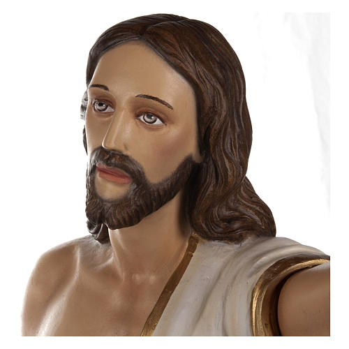 Resurrected Christ Statue in Fiberglass 85 cm FOR OUTDOORS 5