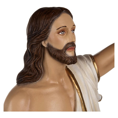 Resurrected Christ Statue in Fiberglass 85 cm FOR OUTDOORS 8