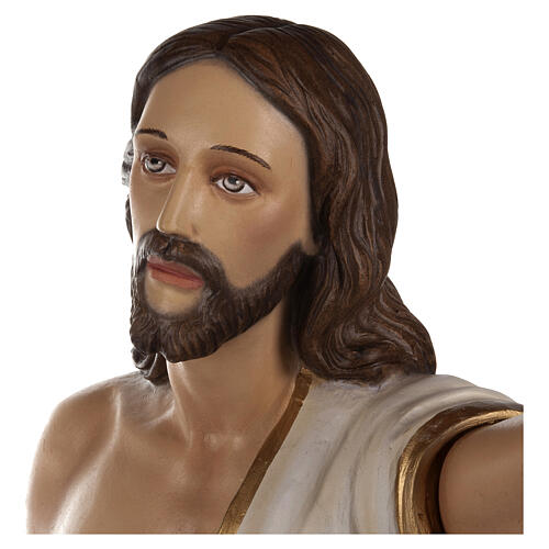 Resurrected Christ Statue in Fiberglass 85 cm FOR OUTDOORS 7