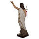 Resurrected Christ Statue in Fiberglass 85 cm FOR OUTDOORS s10