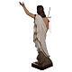 Resurrected Christ Statue in Fiberglass 85 cm FOR OUTDOORS s13