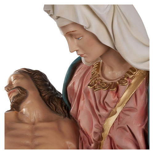Statue of Michelangelo's Pietà in fibreglass 100 cm for EXTERNAL USE 7