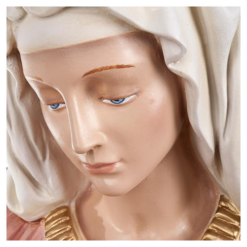 Statue of Michelangelo's Pietà in fibreglass 100 cm for EXTERNAL USE 8