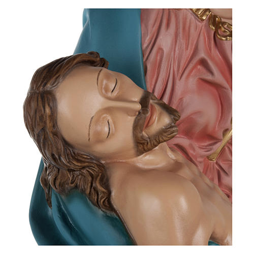 Statue Pietà de Michel-Ange fibre de verre 100 cm POUR EXTÉRIEUR 13
