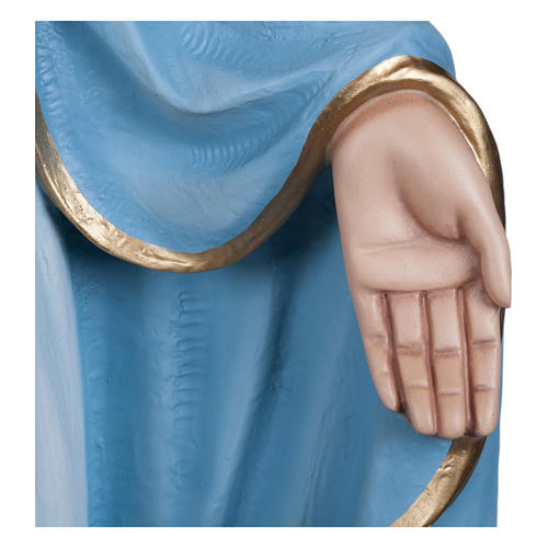 Statue of the Immaculate Virgin Mary in fibreglass 130 cm for EXTERNAL USE 6