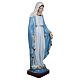 Statue of the Immaculate Virgin Mary in fibreglass 130 cm for EXTERNAL USE s8