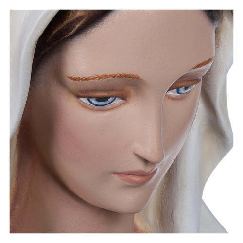 Statue Vierge Immaculée fibre de verre 130 cm POUR EXTÉRIEUR 10