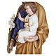 Figura Święty Józef z Dzieciątkiem włókno szklane 100 cm, NA ZEWNĄTRZ s3
