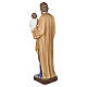 Figura Święty Józef z Dzieciątkiem włókno szklane 100 cm, NA ZEWNĄTRZ s11