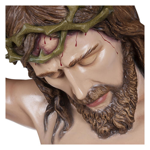 Statue of the Body of Christ in fibreglass 160 cm for EXTERNAL USE 2