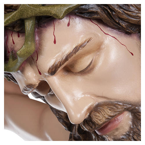 Statue of the Body of Christ in fibreglass 160 cm for EXTERNAL USE 5
